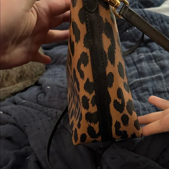 Kate Spade Animal Print Tote - Tan and Black - Picture 4 of 5